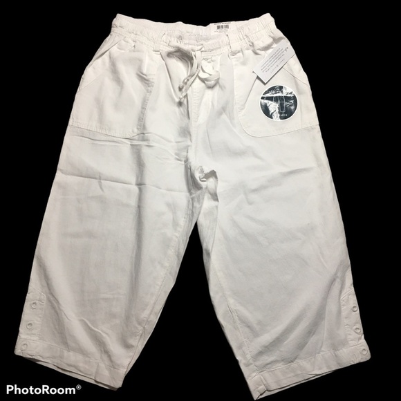 Karen Scott White Comfort Waist High Rise Skimmer Shorts S Small Modest - Picture 2 of 11